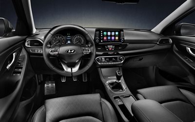 現代ファストバッi30, 2018, 室内, 新i30内, 韓国車用, liftback, 現代