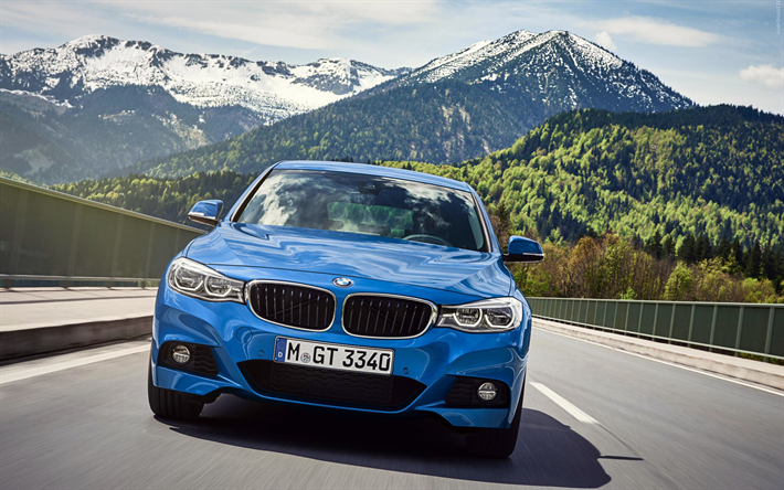BMW 3-Serie Gran Turismo, F34, 2017 bilar, road, tyska bilar, BMW