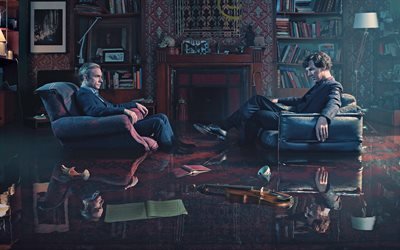 Sherlock, Serie 4, 2017, Benedict Cumberbatch, Martin Freeman, Officiell Teaser, Dr Watson