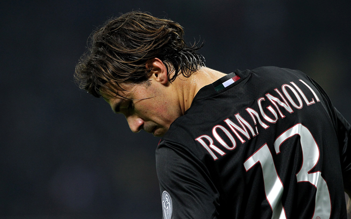 Alessio Romagnoli, Mil&#225;n, futbolistas, de defender, de la Serie a, el f&#250;tbol, el AC Milan