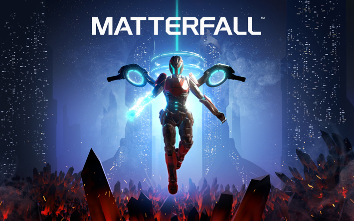 Matterfall, en 2017, des jeux pour PS4, PlayStation 4, d&#39;Affiches, de nouveaux jeux