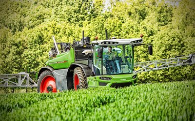 Fendt Rogator 645, 4k, sprutor, 2020 traktorer, EU-spec, sommar, jordbruksmaskiner, HDR, Fendt