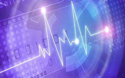 digital technologies in medicine, heart rate medicine background, pulse medicine background, medicine concepts