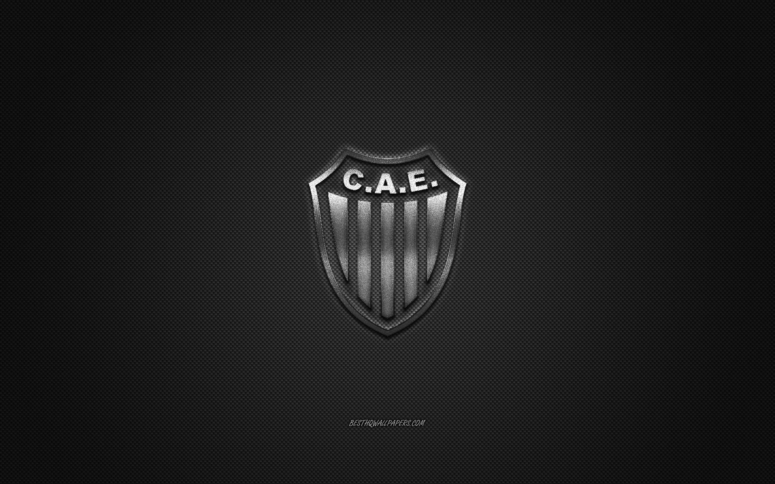 Download wallpapers CA Estudiantes, Argentine football club, gray logo ...
