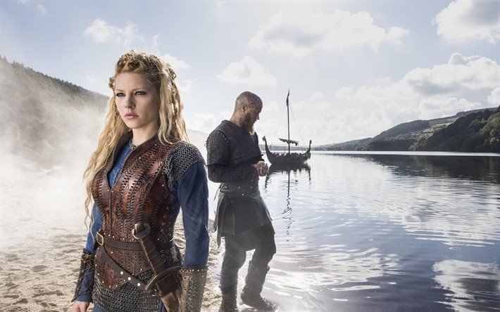 vichinghi, canadese, irlandese serie tv, katheryn winnick, attrice canadese, lagertha