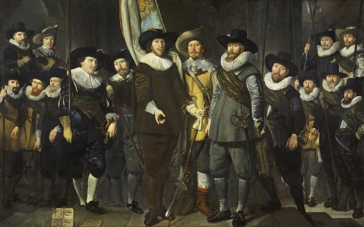 الفنان الهولندي, 1632, قماش, النفط