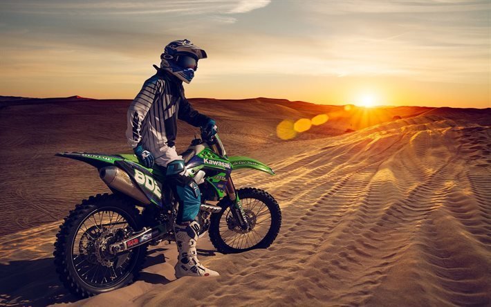 ra&#231;a, deserto, motocross