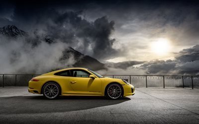 porshe, carrera, mid-engined supercar, 911, porsche, 4s coupe