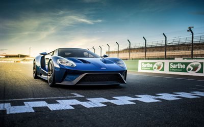 2017, gt, mid-engined supercar, ford