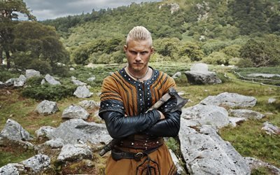 alexander ludwig, vikings, series, bjorn ironside