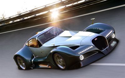 bugatti, concepto de coche deportivo, atl&#225;ntico
