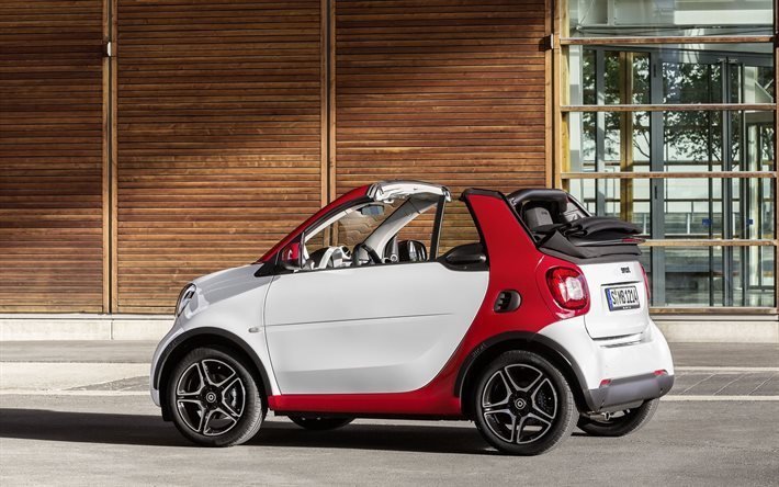 2016, fortwo, smart, convertible