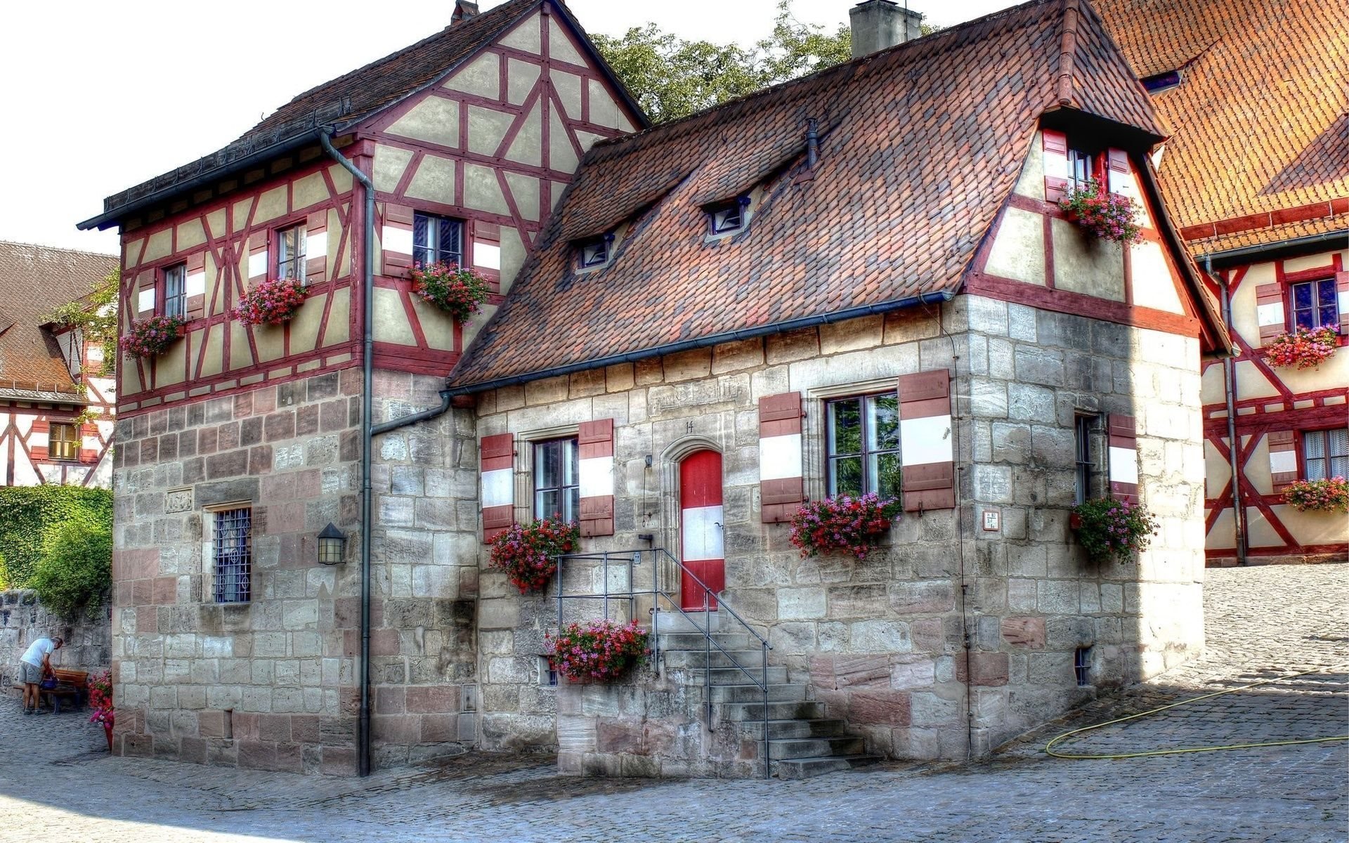 старинные дома в германии