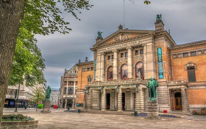 teatro nazionale, oslo, norvegia