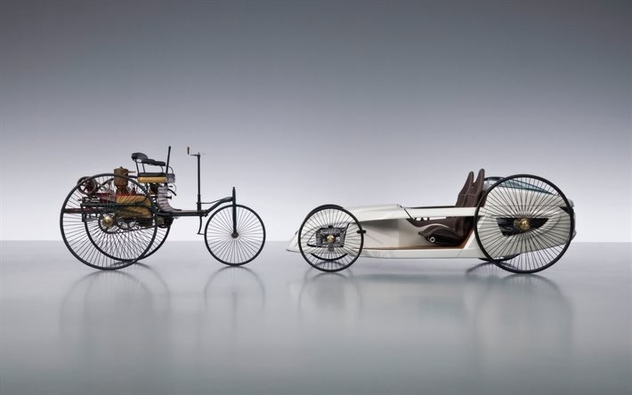 vety-auto, mercedes benz, f-cell roadster, k&#228;site, art