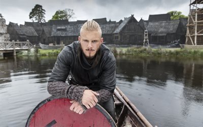 l&#39;attore canadese, vichinghi, alexander ludwig, canadese, irlandese serie tv, bjorn ironside