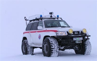 nissan, patrol, winter
