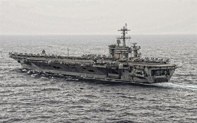 USS Theodore Roosevelt, CVN-71, american nuclear carrier, american warship, nimitz class, us navy, ocean, warships, United States Navy, USA