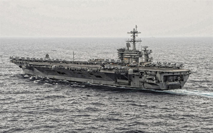 USSオドアルーズベルト, 輩出-71, アメリカ原子力キャリア, アメリカ軍艦, クニミッツ, 米海軍, 海洋, 軍艦, アメリカ海軍, 米国