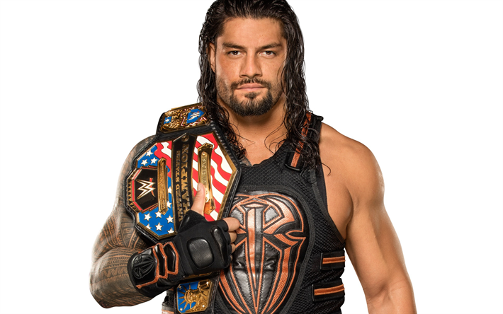 Roman Reign, american wrestler, WWE, portrait, wrestling, USA