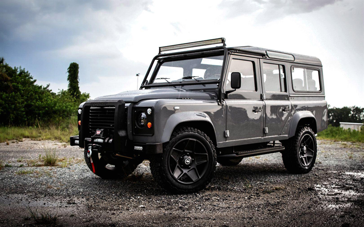 east coast defender tuning, land rover defender project ghost, 2019 pkw, suv, offroad, land rover