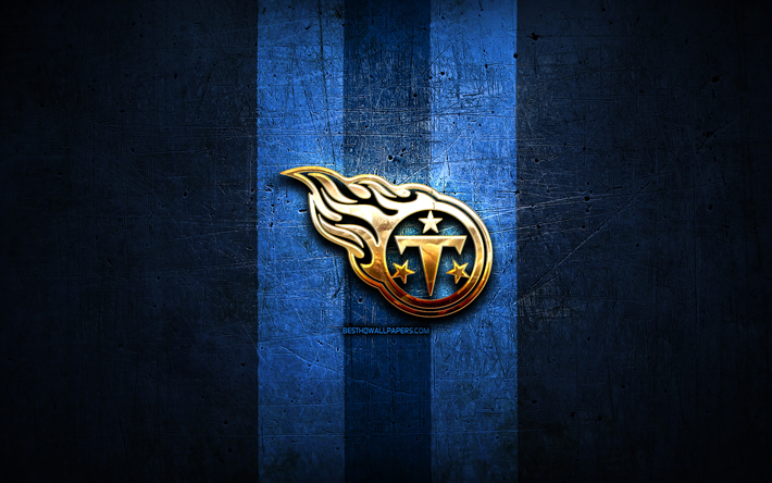 Tennessee Titans, golden logo, NFL