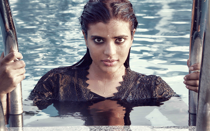 Download wallpapers Aishwarya Rajesh, Indian actress, 4k, brunette
