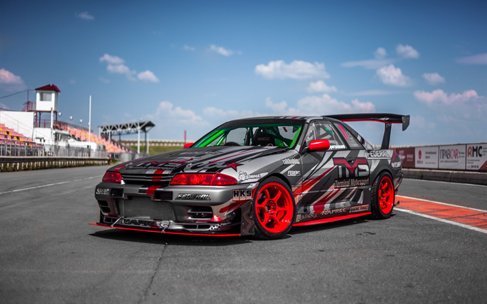 Download Wallpapers Nissan Skyline R32 Drift Tuning Japanese Cars Nissan For Desktop Free Pictures For Desktop Free