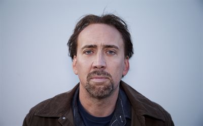 Nicolas Cage, O ator americano, retrato, sess&#227;o de fotos, atores famosos, Estrela de Hollywood, Nicholas Kim Coppola, EUA