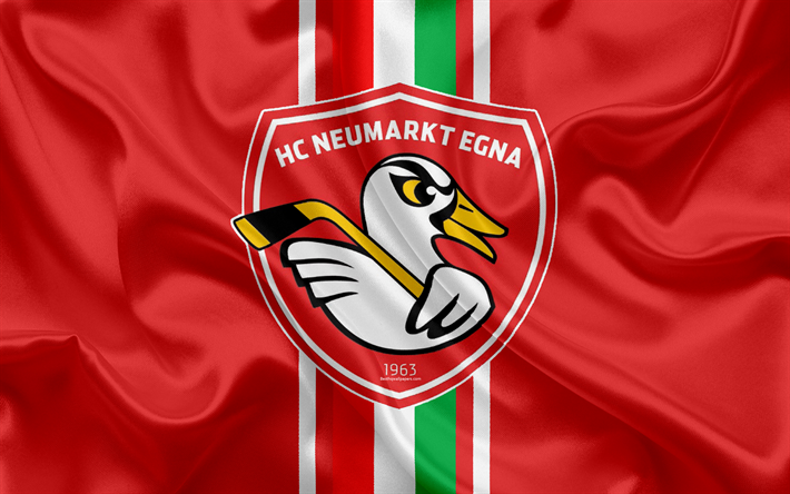 HC Neumarkt-Egna, 4k, Italian hockey club, logo, emblem, Alps Hockey League, Serie A, Neumarkt, Italy, hockey