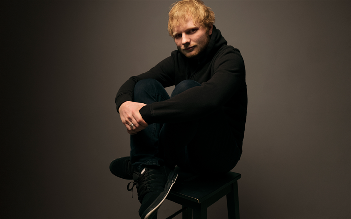 Ed Sheeran, 4K, イギリスのポップ音楽家, 肖像, シンガー, イギリスの著名人, エドワードクリストファー-Sheeran