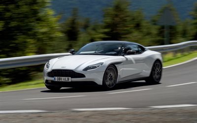 Download wallpapers Aston Martin DB11, 2018 cars, supercars, road ...