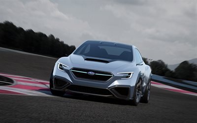 2017, Subaru Viziv, Performance Concept, sports car, new cars, Japanese concepts, Subaru