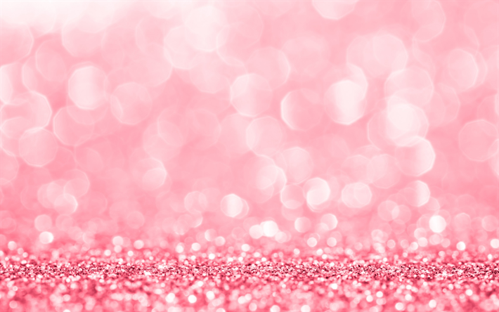 pink glitter background, creative pink background, blur, bokeh background