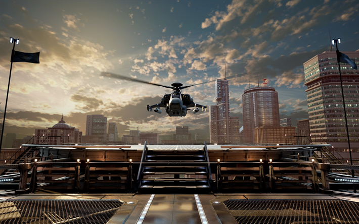 Helikopter, savaş oyunu, 2017 oyunları, Tekken 7