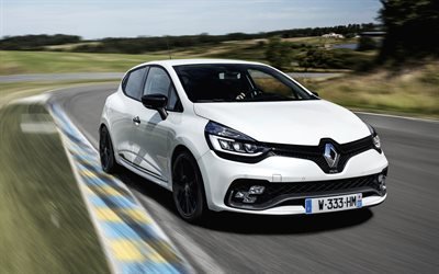 Renault Clio RS 220 Trophy, 2017 cars, raceway, new Clio RS, Renault