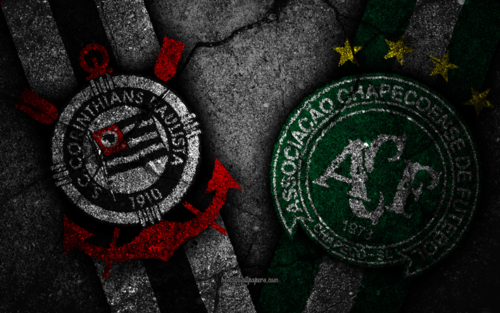 Corinthians vs Chapecoense, Kierros 36, Serie, Brasilia, jalkapallo, Corinthians FC, Chapecoense FC, brasilialainen jalkapalloseura