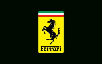 Ferrari, logo, italian sports cars, emblem, ferrari sign, Italy