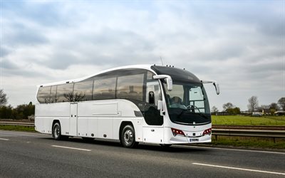 Plaxton Elite Volvo B8R, 2020 buses, passenger transport, HDR, passenger bus, Volvo