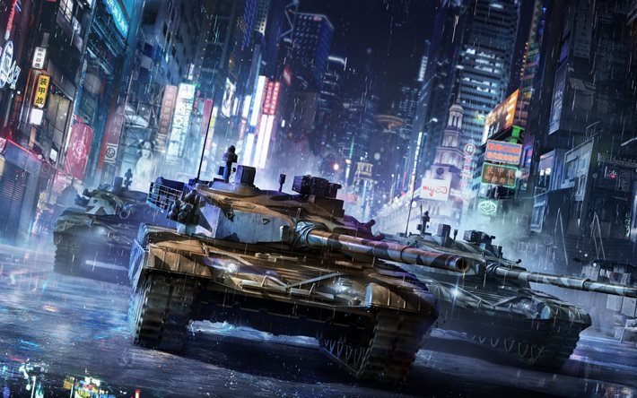 Armored Warfare, 5K, juegos de 2016, tanques de