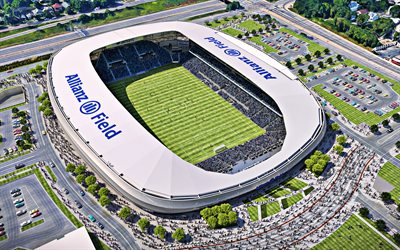Allianz Field, Minnesota United FC Stadium, St Paul, Minnesota, American Football Stadium, MLS, USA, Minnesota United