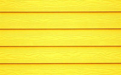 jaune planches de bois, en bois jaune de texture, en bois, fond, de bois