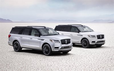 2021, Lincoln Navigator, Special Edition Package, 4k, exterior, luxury SUV, new white Navigator, new silver Navigator, american cars, Lincoln