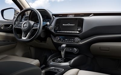 Nissan Terra, 2021, interior, inside view, new Terra interior, dashboard, Japanese cars, Nissan