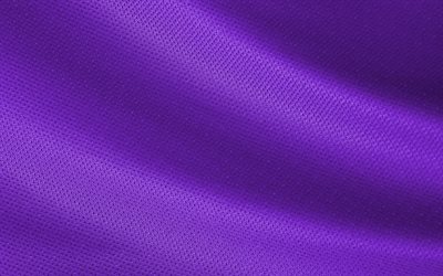 violet tricot&#233; texture, violet tissu de fond, texture de tissu, tissu avec des vagues, fond mauve