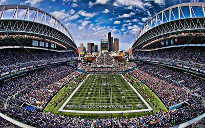CenturyLink Field, Seattle Seahawks Est&#225;dio, Futebol Americano, NFL, Seattle, Washington, Estados Unidos, Est&#225;dios da NFL, EUA