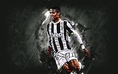 Douglas Costa, ritratto, Juventus FC, calciatore Brasiliano, centrocampista, calciatori famosi, Serie A, Italia, calcio