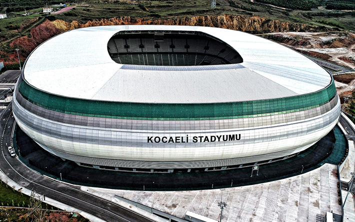Kocaeli Estadio, Izmit Estadio, Kocaelispor Estadio, nuevo turco estadio, turco estadio de f&#250;tbol, Izmit, Turqu&#237;a