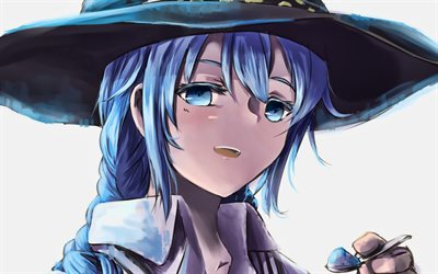 Roxy, manga, Mushoku Tensei, artwork, Roxy Migurdia, protagonist