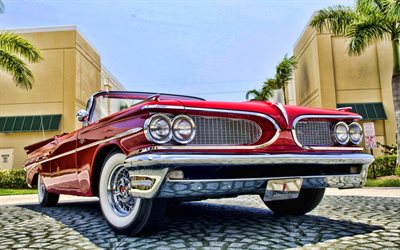 Pontiac Catalina, retro carros, 1959 carros, carros cl&#225;ssicos, muscle cars, 1959 Pontiac Catalina, os carros americanos, Pontiac